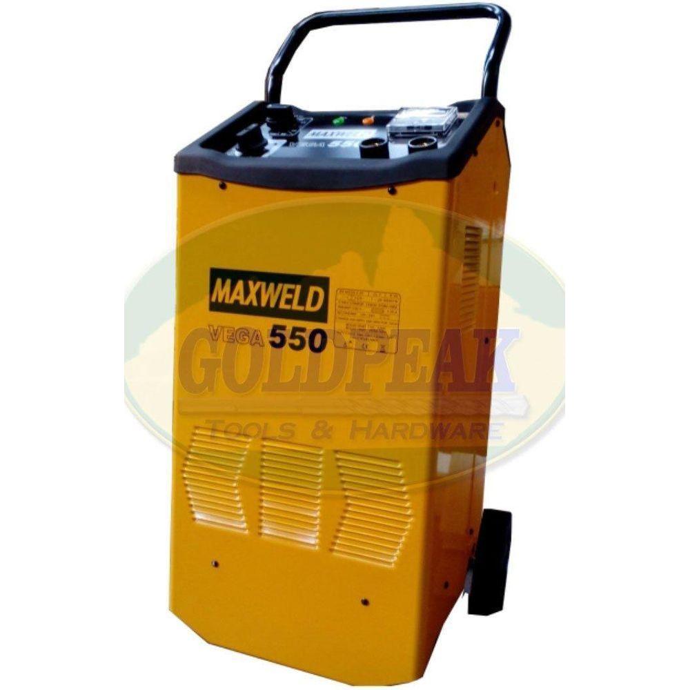 Maxweld Vega 550 Professional Car Battery Charger & Starter - Goldpeak Tools PH Maxweld Maxweld Vega 550 Professional Car Battery Charger & Starter - Goldpeak Tools PH Maxweld